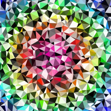 Arka plan çok renkli geometrik poligonal.