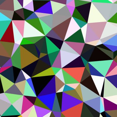 Arka plan çok renkli geometrik poligonal.