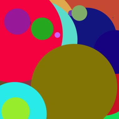 Daire geometrik güzel arka plan çok renkli desen.