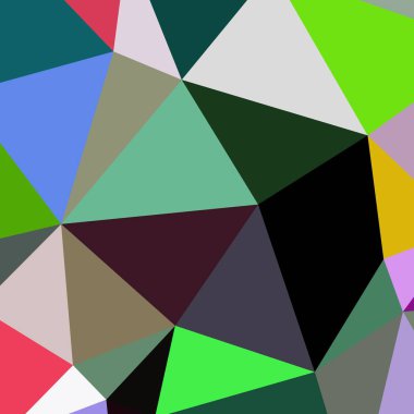 Arka plan çok renkli geometrik poligonal.