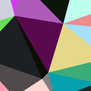 Arka plan çok renkli geometrik poligonal.