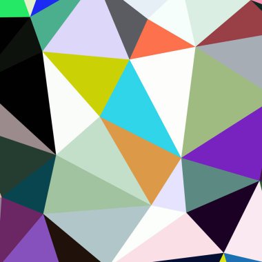Arka plan çok renkli geometrik poligonal.