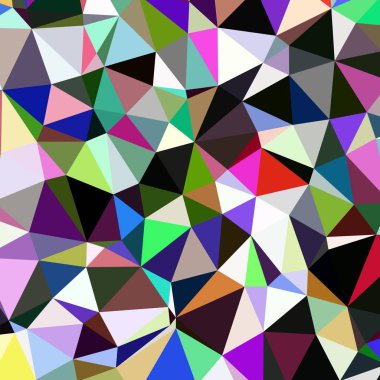 Arka plan çok renkli geometrik poligonal.