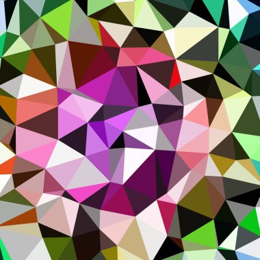 Arka plan çok renkli geometrik poligonal.