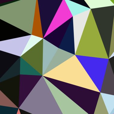 Arka plan çok renkli geometrik poligonal.