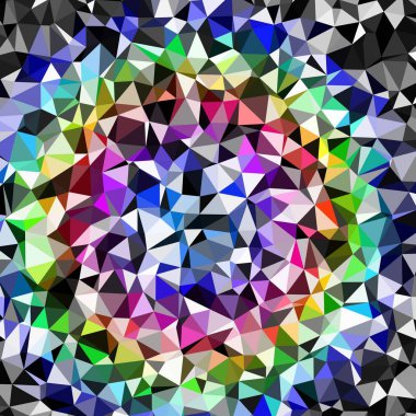 Arka plan çok renkli geometrik poligonal.