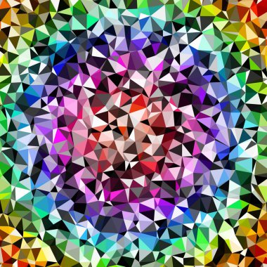 Arka plan çok renkli geometrik poligonal.