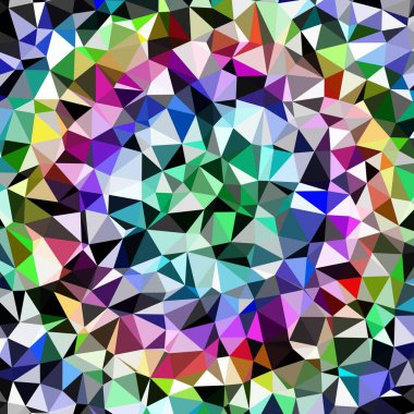 Arka plan çok renkli geometrik poligonal.