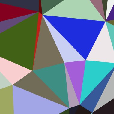 Arka plan çok renkli geometrik poligonal.