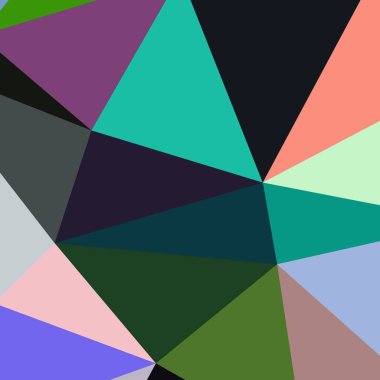 Arka plan çok renkli geometrik poligonal.