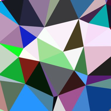 Arka plan çok renkli geometrik poligonal.