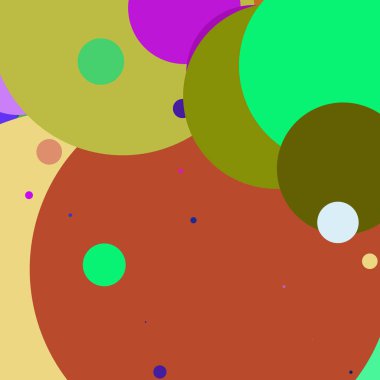 Daire geometrik büyük arka plan çok renkli desen.