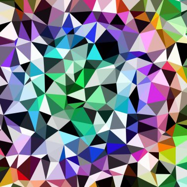 Arka plan çok renkli geometrik poligonal.