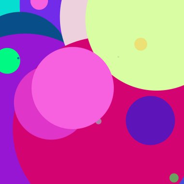 Daire geometrik güzel arka plan çok renkli desen.