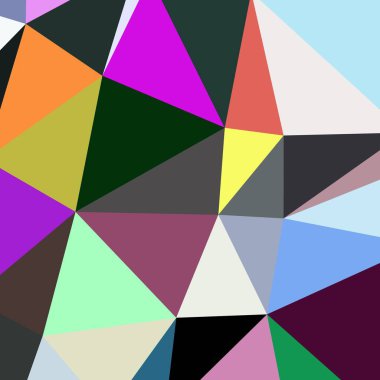 Arka plan çok renkli geometrik poligonal.