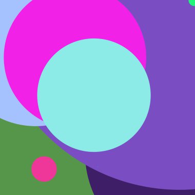 Daire geometrik yeni arka plan çok renkli desen.