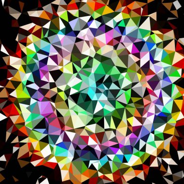 Arka plan çok renkli geometrik poligonal.