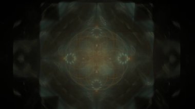 Fantezi kaotik renkli fraktal desen. Soyut Fraktal şekiller. 3D render resimde arka plan veya duvar kağıdı.