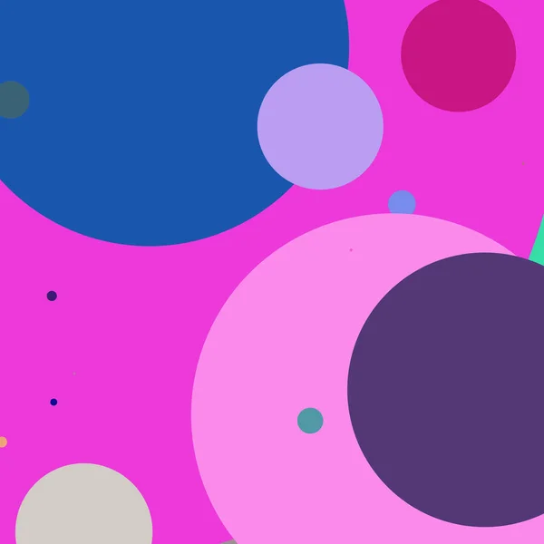 Cercle Géométrique Beau Fond Abstrait Motif Multicolore — Photo