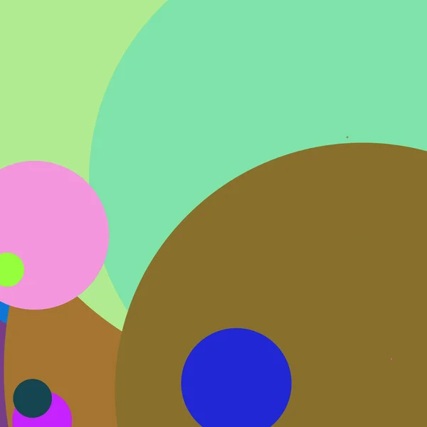 Círculo Geométrico Grande Abstrato Fundo Multicolor Padrão — Fotografia de Stock