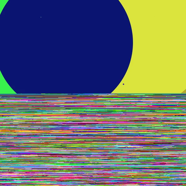 Mehrfarbige Geometrische Kreis Abstrakten Hintergrund Nahtlose Muster — Stockfoto
