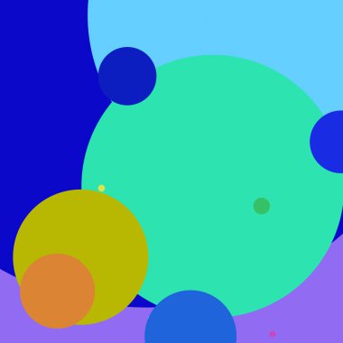 Daire geometrik zarif arka plan çok renkli desen.