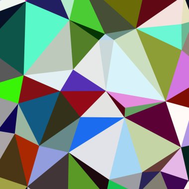 Arka plan çok renkli geometrik poligonal.