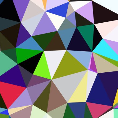 Arka plan çok renkli geometrik poligonal.