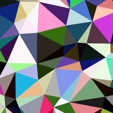 Arka plan çok renkli geometrik poligonal.