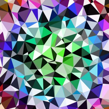 Arka plan çok renkli geometrik poligonal.