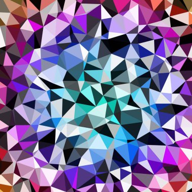 Arka plan çok renkli geometrik poligonal.