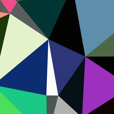 Arka plan çok renkli geometrik poligonal.