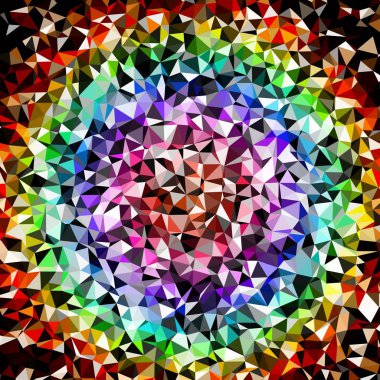 Arka plan çok renkli geometrik poligonal.