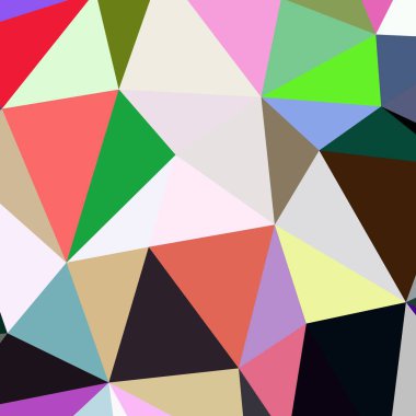 Arka plan çok renkli geometrik poligonal.