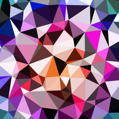 Arka plan çok renkli geometrik poligonal.