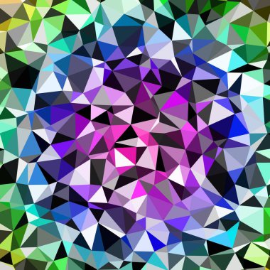 Arka plan çok renkli geometrik poligonal.