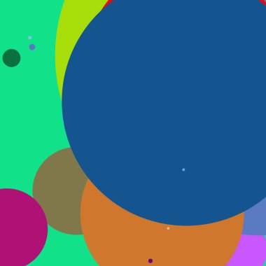 Daire geometrik yeni arka plan çok renkli desen.