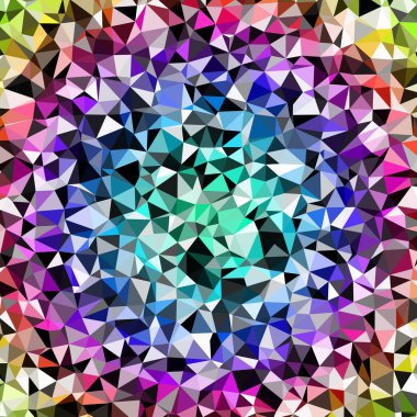 Arka plan çok renkli geometrik poligonal.