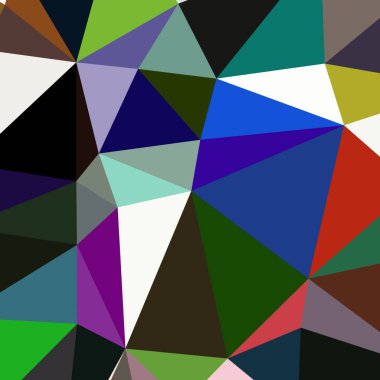 Arka plan çok renkli geometrik poligonal.