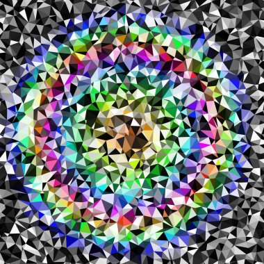 Arka plan çok renkli geometrik poligonal.