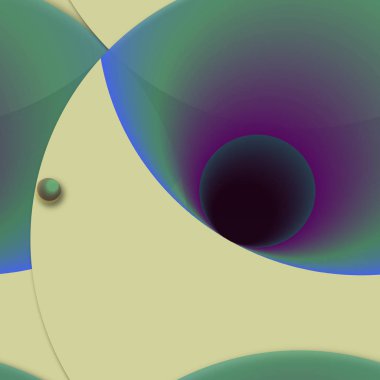 Çok renkli geometrik daire arka plan seamless modeli.