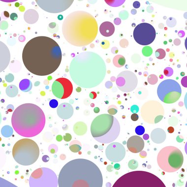 Çok renkli geometrik daire arka plan seamless modeli.