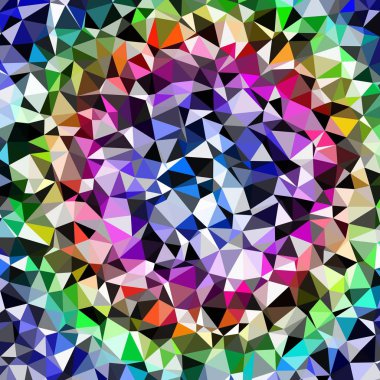 Arka plan çok renkli geometrik poligonal.
