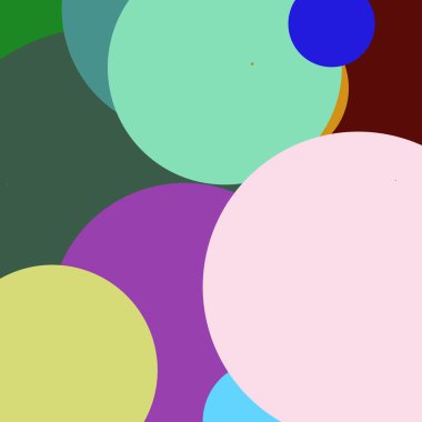 Daire geometrik yeni arka plan çok renkli desen.