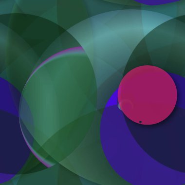 Çok renkli geometrik daire arka plan seamless modeli.