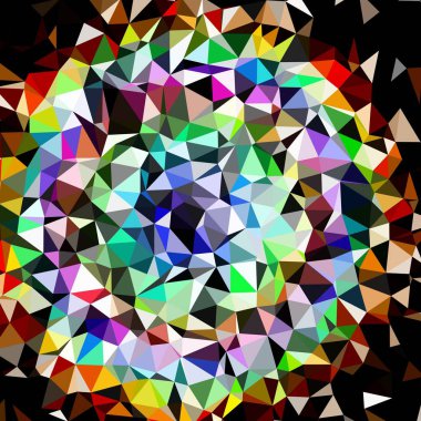 Arka plan çok renkli geometrik poligonal.