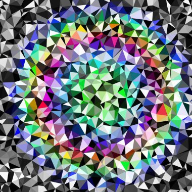 Arka plan çok renkli geometrik poligonal.