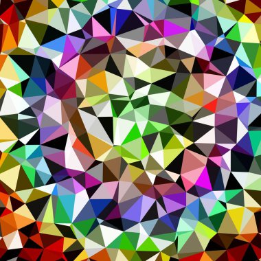 Arka plan çok renkli geometrik poligonal.