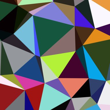 Arka plan çok renkli geometrik poligonal.