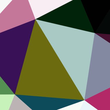 Arka plan çok renkli geometrik poligonal.